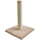 Interactive Cat Toy, Claudia Scratching Post 29 x 29 x 39 cm, Light Beige