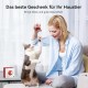 Interaktives Katzenspielzeug, Intelligenter Katzenball mit 3 Interaktionsmodi, Katzenspielzeug Ball Elektrisch mit LED-Leuchten, Automatisches Katzenspielzeug, Katzen Spielball für Katze,Grau Interaktives Katzenspielzeug, Intelligenter Katzenball mit 3 Interaktionsmodi, Katzenspielzeug Ball Elektrisch mit LED-Leuchten, Automatisches Katzenspielzeug, Katzen Spielball für Katze,Grau