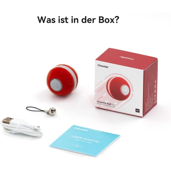 Interaktives Katzenspielzeug, Intelligenter Katzenball mit 3 Interaktionsmodi, Katzenspielzeug Ball Elektrisch mit LED-Leuchten, Automatisches Katzenspielzeug, Katzen Spielball für Katze,Grau Interaktives Katzenspielzeug, Intelligenter Katzenball mit 3 Interaktionsmodi, Katzenspielzeug Ball Elektrisch mit LED-Leuchten, Automatisches Katzenspielzeug, Katzen Spielball für Katze,Grau