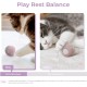 Interaktives Katzenspielzeug, Intelligenter Katzenball mit 3 Interaktionsmodi, Katzenspielzeug Ball Elektrisch mit LED-Leuchten, Automatisches Katzenspielzeug, Katzen Spielball für Katze,Grau Interaktives Katzenspielzeug, Intelligenter Katzenball mit 3 Interaktionsmodi, Katzenspielzeug Ball Elektrisch mit LED-Leuchten, Automatisches Katzenspielzeug, Katzen Spielball für Katze,Grau