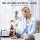 Interaktives Katzenspielzeug, Intelligenter Katzenball mit 3 Interaktionsmodi, Katzenspielzeug Ball Elektrisch mit LED-Leuchten, Automatisches Katzenspielzeug, Katzen Spielball für Katze,Grau Interaktives Katzenspielzeug, Intelligenter Katzenball mit 3 Interaktionsmodi, Katzenspielzeug Ball Elektrisch mit LED-Leuchten, Automatisches Katzenspielzeug, Katzen Spielball für Katze,Grau