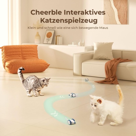 Interaktives Katzenspielzeug Wicked Mouse UP (Blau-N) Interaktives Katzenspielzeug Wicked Mouse UP (Blau-N)