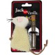 JACK AND VANILLA, Interactive Cat Toy Mouse with Refillable Catnip Realistic Design Durable and Safe Size 10.5cm White Model Toy JACK AND VANILLA, Interactive Cat Toy Mouse with Refillable Catnip Realistic Design Durable and Safe Size 10.5cm White Model Toy