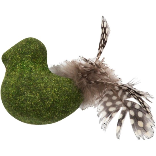 JACK AND VANILLA, Interactive Cat Toy with Matatabi Mouse and Feathers, Stimulates Hunting Instinct, 40 cm, Brown. Ideal for Active Play and Cat Well-being, Herbals Model JACK AND VANILLA, Interactive Cat Toy with Matatabi Mouse and Feathers, Stimulates Hunting Instinct, 40 cm, Brown. Ideal for Active Play and Cat Well-being, Herbals Model