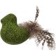 JACK AND VANILLA, Interactive Cat Toy with Matatabi Mouse and Feathers, Stimulates Hunting Instinct, 40 cm, Brown. Ideal for Active Play and Cat Well-being, Herbals Model