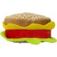 JACK AND VANILLA, Interactive Sandwich Shape Cat Toy, Stimulates Hunting Instinct, Durable and Easy to Clean, Size 10.5 cm, Attractive Colour, Cat Toys Model JACK AND VANILLA, Interactive Sandwich Shape Cat Toy, Stimulates Hunting Instinct, Durable and Easy to Clean, Size 10.5 cm, Attractive Colour, Cat Toys Model