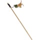 JACK AND VANILLA, Interaktiver Teaser für Katzen mit Katzenminze, Ball und Feder, stimuliert den Jagdinstinkt, attraktives Design, 40 cm, Grün/Bronze, Modell Herbals JACK AND VANILLA, Interaktiver Teaser für Katzen mit Katzenminze, Ball und Feder, stimuliert den Jagdinstinkt, attraktives Design, 40 cm, Grün/Bronze, Modell Herbals