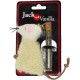 JACK AND VANILLA, Interaktives Katzenspielzeug in Maus-Optik mit nachfüllbarem Katzenminze, realistisches Design, langlebig und sicher, Größe 10,5 cm, Farbe Weiß, Modellspielzeug JACK AND VANILLA, Interaktives Katzenspielzeug in Maus-Optik mit nachfüllbarem Katzenminze, realistisches Design, langlebig und sicher, Größe 10,5 cm, Farbe Weiß, Modellspielzeug