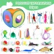 JOTOL 38 Pieces Cat Toy with Cat Tunnel, Cat Toy, Also Includes Feather Toy, Balls, Plush Toy, Toy Mice Cats Toy Variety Pack for Kitty Cats JOTOL 38 Pieces Cat Toy with Cat Tunnel, Cat Toy, Also Includes Feather Toy, Balls, Plush Toy, Toy Mice Cats Toy Variety Pack for Kitty Cats