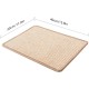 JUVEL Cat Scratching Mat, Natural Sisal Rope Scratching Pad for Cat Grinding Claws and Protecting Carpet Furniture, Durable Non-Slip Floor Cat Play Sleeping Scratching Toy (S: 30×40cm) JUVEL Cat Scratching Mat, Natural Sisal Rope Scratching Pad for Cat Grinding Claws and Protecting Carpet Furniture, Durable Non-Slip Floor Cat Play Sleeping Scratching Toy (S: 30×40cm)