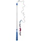 JW - Cat Telescopic Felt Crawler Wand - Play Stick for Cats - Telescopic Rod - Felt Prey for Hunting - High-Quality Cord - One Size JW - Cat Telescopic Felt Crawler Wand - Play Stick for Cats - Telescopic Rod - Felt Prey for Hunting - High-Quality Cord - One Size