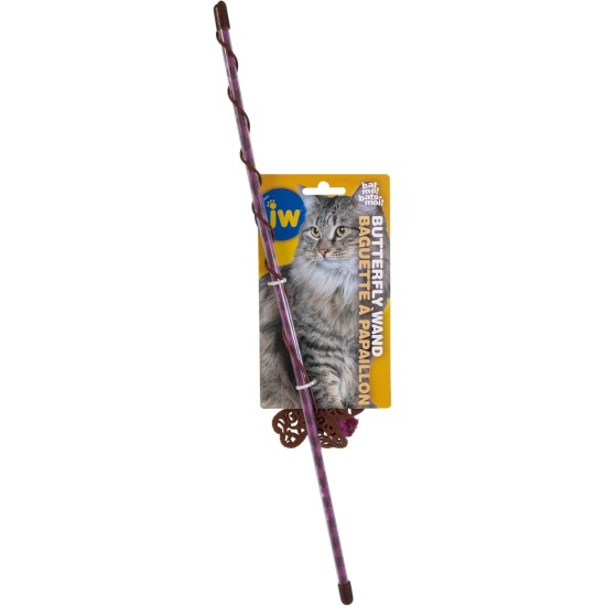 JW Cataction Butterfly Wand Asst JW Cataction Butterfly Wand Asst