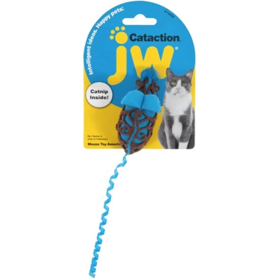 JW Cataction Mouse Toy assorti
