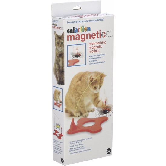 JW JW0471046 Cataction Magnetica Toy to Keep Your Cat Busy in Your Absence JW JW0471046 Cataction Magnetica Toy to Keep Your Cat Busy in Your Absence