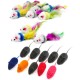 JZK 20 x Cat Toy Mice with Feather Tails Mouse Toy with Lifelike Sound Interactive Toy for Cat Kitty JZK 20 x Cat Toy Mice with Feather Tails Mouse Toy with Lifelike Sound Interactive Toy for Cat Kitty