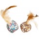 Jack and Vanilla, Bird Cat Toy, 11 cm, Colourful and Realistic Design, Stimulates Hunting Instinct, Durable and Non-Toxic, Easy to Clean, 11 cm, Model Cat Toy Jack and Vanilla, Bird Cat Toy, 11 cm, Colourful and Realistic Design, Stimulates Hunting Instinct, Durable and Non-Toxic, Easy to Clean, 11 cm, Model Cat Toy