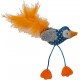 Jack and Vanilla, Bird Cat Toy, 11 cm, Colourful and Realistic Design, Stimulates Hunting Instinct, Durable and Non-Toxic, Easy to Clean, 11 cm, Model Cat Toy Jack and Vanilla, Bird Cat Toy, 11 cm, Colourful and Realistic Design, Stimulates Hunting Instinct, Durable and Non-Toxic, Easy to Clean, 11 cm, Model Cat Toy