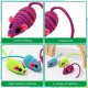 Jodsen Cat Toy Self Activity Pack of 10 Cat Toy Mouse Toy for Brushing Teeth Playing Chewing Training Cat Toy Mouse for Cats Adults (Random Colour) Jodsen Cat Toy Self Activity Pack of 10 Cat Toy Mouse Toy for Brushing Teeth Playing Chewing Training Cat Toy Mouse for Cats Adults (Random Colour)