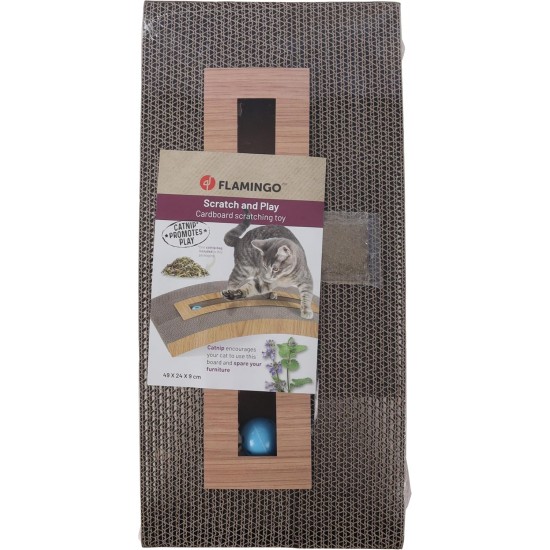 KRATZSPIELZEUG DESO BRAUN 49x22,5x7CM KRATZSPIELZEUG DESO BRAUN 49x22,5x7CM