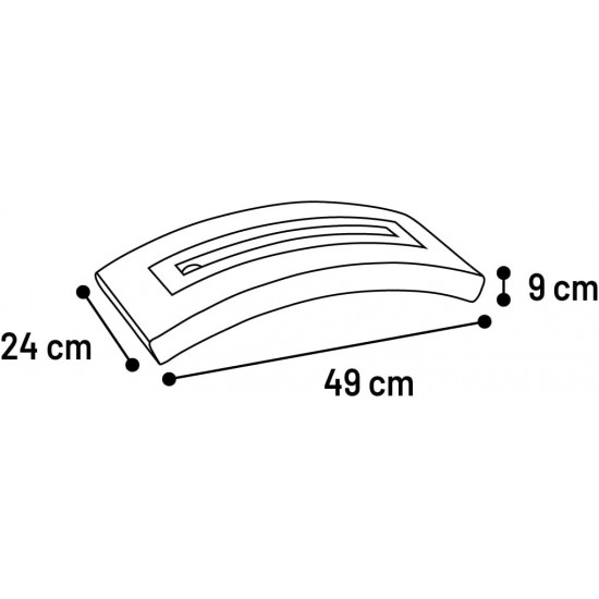 KRATZSPIELZEUG DESO BRAUN 49x22,5x7CM KRATZSPIELZEUG DESO BRAUN 49x22,5x7CM