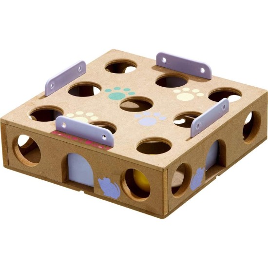 Karlie 47742 Smart Cat Activity Box 6.5 x 22.5 x 22.5 cm Karlie 47742 Smart Cat Activity Box 6.5 x 22.5 x 22.5 cm