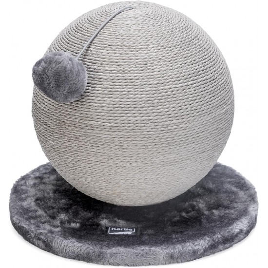 Karlie Bolly, Scratching Ball, 30.5 x 30.5 x 28 cm, Grey Karlie Bolly, Scratching Ball, 30.5 x 30.5 x 28 cm, Grey