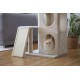 Kerbl Alessia 80915 Cat Scratching Post (Colour: Beige, Height: 100 cm, Double-Storey Cave with Multiple Inputs and Outputs, Includes Play Ball, Large Lounger Bed, Cat Toy, Animal Accessories) Kerbl Alessia 80915 Cat Scratching Post (Colour: Beige, Height: 100 cm, Double-Storey Cave with Multiple Inputs and Outputs, Includes Play Ball, Large Lounger Bed, Cat Toy, Animal Accessories)