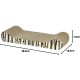 Kerbl Browse Cat Scratch Board, 45 x 18.5 x 8.5 cm Kerbl Browse Cat Scratch Board, 45 x 18.5 x 8.5 cm