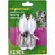 Kerbl Grey-White Mice, 5 cm, 4 Piece Kerbl Grey-White Mice, 5 cm, 4 Piece