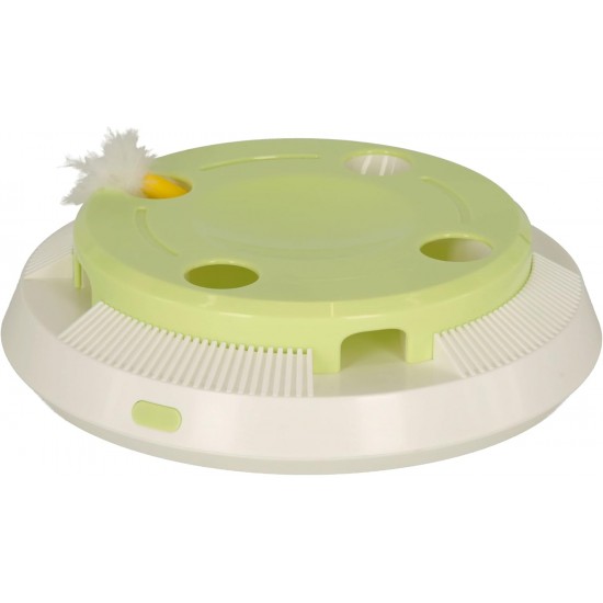 Kerbl Pet Cat Toy Pompom Electronic 23 x 23 x 5.6 cm Kerbl Pet Cat Toy Pompom Electronic 23 x 23 x 5.6 cm