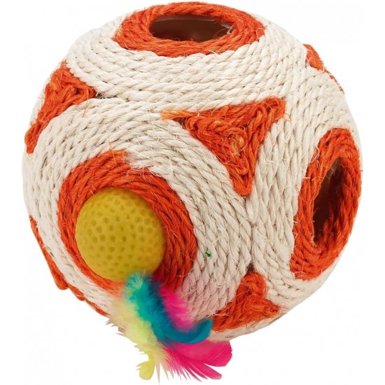 Kerbl Play Cubes Rattle and Spring Ball, 12 cm Kerbl Play Cubes Rattle and Spring Ball, 12 cm