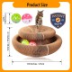 Kitty Kurlz Cat Toy, Magic Accordion Scratching Board, Interactive Toy with Ball Track, Cardboard Scratching Toy for Indoor Cats and Kittens, Activity and Exercise Kitty Kurlz Cat Toy, Magic Accordion Scratching Board, Interactive Toy with Ball Track, Cardboard Scratching Toy for Indoor Cats and Kittens, Activity and Exercise