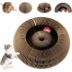 Kitty Kurlz Curls Cat Toy, Magic Organ Cat Scratching Board with Bell Ball, Foldable Interactive Marlenes Kitten Curls Cat Scratcher for Indoor Cats Kitty Kurlz Curls Cat Toy, Magic Organ Cat Scratching Board with Bell Ball, Foldable Interactive Marlenes Kitten Curls Cat Scratcher for Indoor Cats