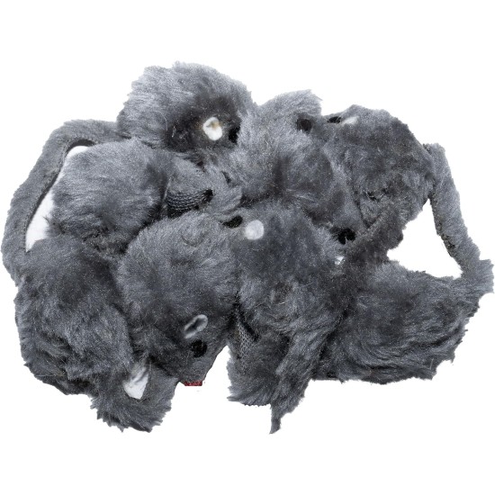 Kratzbaumland Plush Tail Toy Mouse (Random Color-12pcs) Kratzbaumland Plush Tail Toy Mouse (Random Color-12pcs)