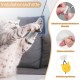 LBJFYHJN Cat Toy Self-Employment Hanging Door Frame, Grey Mice, Realistic Plush Mouse The Squeaks, Interactive Cat Toy Mouse with Feather Tail LBJFYHJN Cat Toy Self-Employment Hanging Door Frame, Grey Mice, Realistic Plush Mouse The Squeaks, Interactive Cat Toy Mouse with Feather Tail