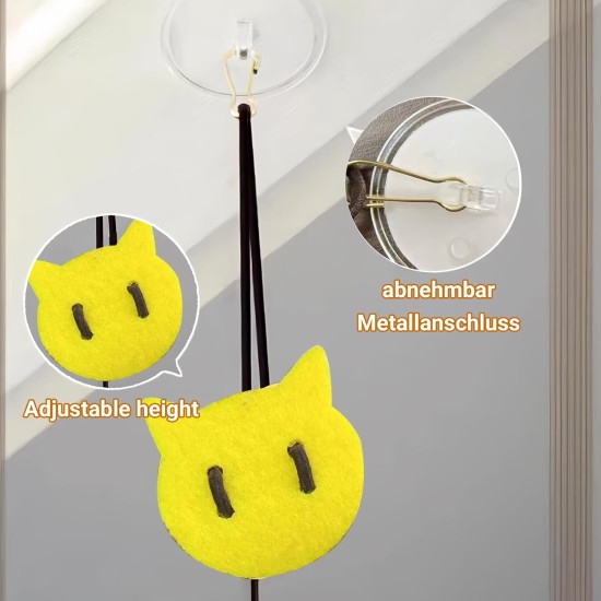 LBJFYHJN Cat Toy Self-Employment Hanging Door Frame, Grey Mice, Realistic Plush Mouse The Squeaks, Interactive Cat Toy Mouse with Feather Tail LBJFYHJN Cat Toy Self-Employment Hanging Door Frame, Grey Mice, Realistic Plush Mouse The Squeaks, Interactive Cat Toy Mouse with Feather Tail