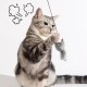 LBJFYHJN Cat Toy Self-Employment Hanging Door Frame, Grey Mice, Realistic Plush Mouse The Squeaks, Interactive Cat Toy Mouse with Feather Tail LBJFYHJN Cat Toy Self-Employment Hanging Door Frame, Grey Mice, Realistic Plush Mouse The Squeaks, Interactive Cat Toy Mouse with Feather Tail