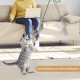 LBJFYHJN Cat Toy Self-Employment Hanging Door Frame, Grey Mice, Realistic Plush Mouse The Squeaks, Interactive Cat Toy Mouse with Feather Tail LBJFYHJN Cat Toy Self-Employment Hanging Door Frame, Grey Mice, Realistic Plush Mouse The Squeaks, Interactive Cat Toy Mouse with Feather Tail