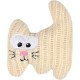 LOVE STORY Plush Toy Cat 10 x 12 cm Boho Cat Natural LOVE STORY Plush Toy Cat 10 x 12 cm Boho Cat Natural