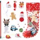 Lewondr Christmas Cat Toy Set, 10 Pieces Interactive Cat Toy, Magic Wand Plush Toys, Mouse Plush Dolls, Gingerbread Man, Cats Christmas Toy, Multicoloured Lewondr Christmas Cat Toy Set, 10 Pieces Interactive Cat Toy, Magic Wand Plush Toys, Mouse Plush Dolls, Gingerbread Man, Cats Christmas Toy, Multicoloured