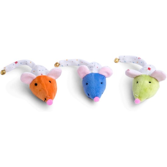 Little Petface Bell Mouse Face Kitten Toy Little Petface Bell Mouse Face Kitten Toy