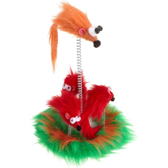 Little Petface Bell Mouse Face Kitten Toy Little Petface Bell Mouse Face Kitten Toy
