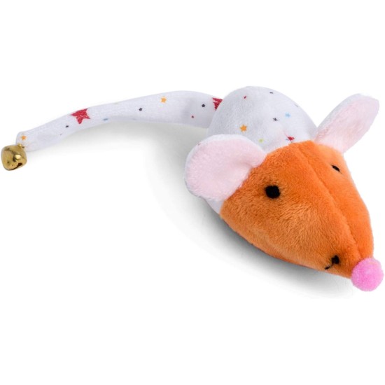 Little Petface Bell Mouse Face Kitten Toy Little Petface Bell Mouse Face Kitten Toy