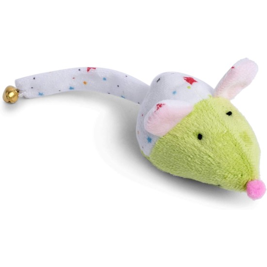 Little Petface Bell Mouse Face Kitten Toy Little Petface Bell Mouse Face Kitten Toy