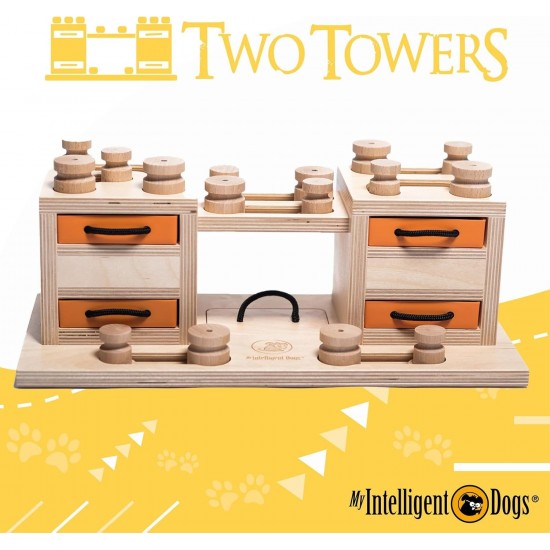 MICE - My Intelligent Dogs Interaktives Katzenspielzeug aus Holz Intelligentes Spielzeug für Katzen MICE - My Intelligent Dogs Interaktives Katzenspielzeug aus Holz Intelligentes Spielzeug für Katzen