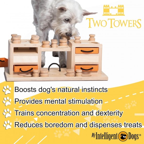 MICE - My Intelligent Dogs Interaktives Katzenspielzeug aus Holz Intelligentes Spielzeug für Katzen MICE - My Intelligent Dogs Interaktives Katzenspielzeug aus Holz Intelligentes Spielzeug für Katzen