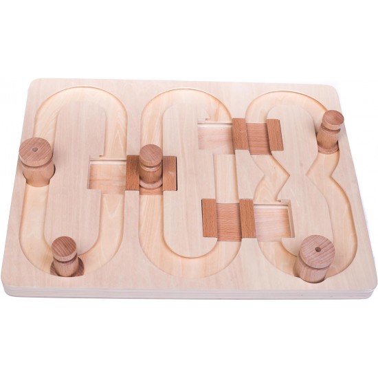 MICE - My Intelligent Dogs Interaktives Katzenspielzeug aus Holz Intelligentes Spielzeug für Katzen MICE - My Intelligent Dogs Interaktives Katzenspielzeug aus Holz Intelligentes Spielzeug für Katzen