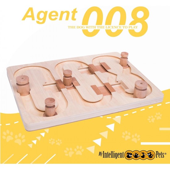 MICE - My Intelligent Dogs Interaktives Katzenspielzeug aus Holz Intelligentes Spielzeug für Katzen MICE - My Intelligent Dogs Interaktives Katzenspielzeug aus Holz Intelligentes Spielzeug für Katzen