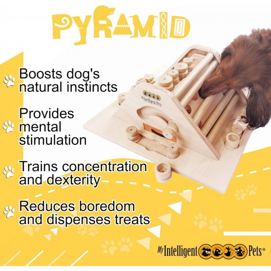 MICE - My Intelligent Dogs Interaktives Katzenspielzeug aus Holz Intelligentes Spielzeug für Katzen MICE - My Intelligent Dogs Interaktives Katzenspielzeug aus Holz Intelligentes Spielzeug für Katzen