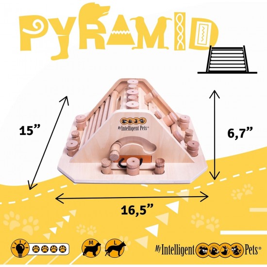 MICE - My Intelligent Dogs Interaktives Katzenspielzeug aus Holz Intelligentes Spielzeug für Katzen MICE - My Intelligent Dogs Interaktives Katzenspielzeug aus Holz Intelligentes Spielzeug für Katzen